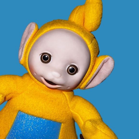 Vintage 1998 Hasbro Playskool Po & Laa Laa Teletubby Plush - Picture 3 of 5